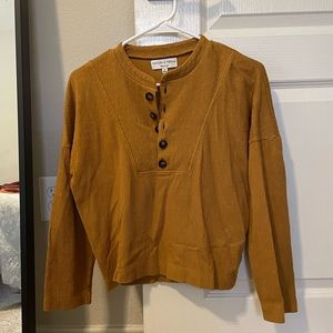 Madewell Henley Tee | Size XS